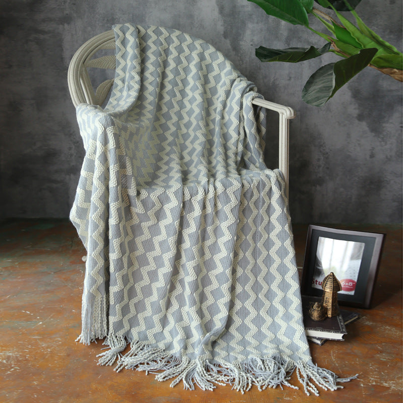 Knitted Wool Blanket