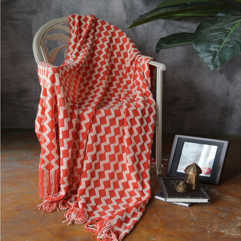 Knitted Wool Blanket