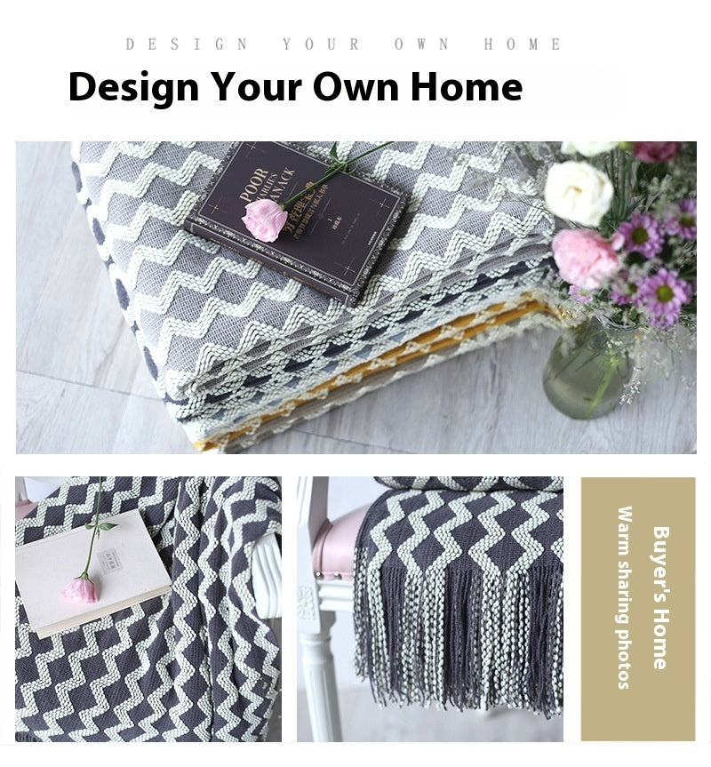 Knitted Wool Blanket
