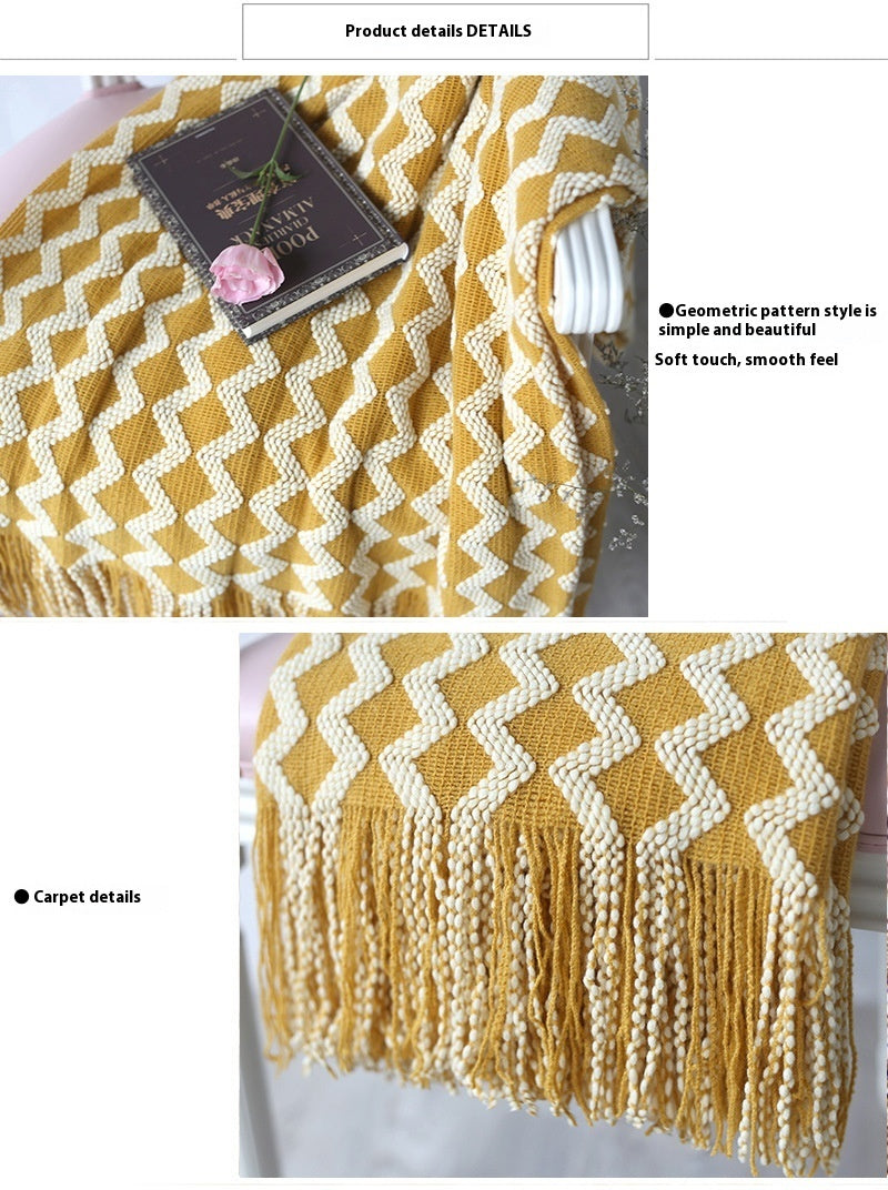 Knitted Wool Blanket