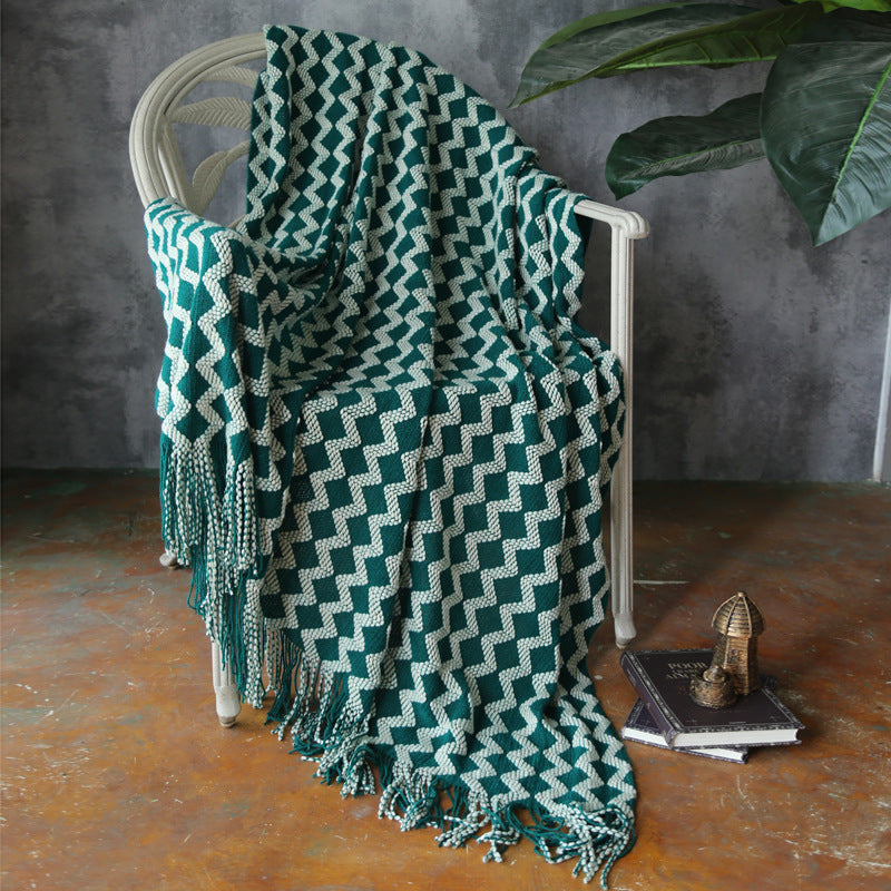 Knitted Wool Blanket