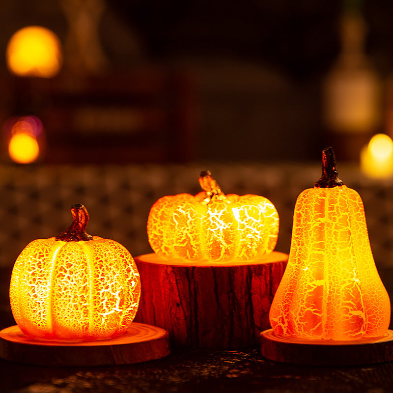 New Halloween Pumpkin LED Candle Lamp