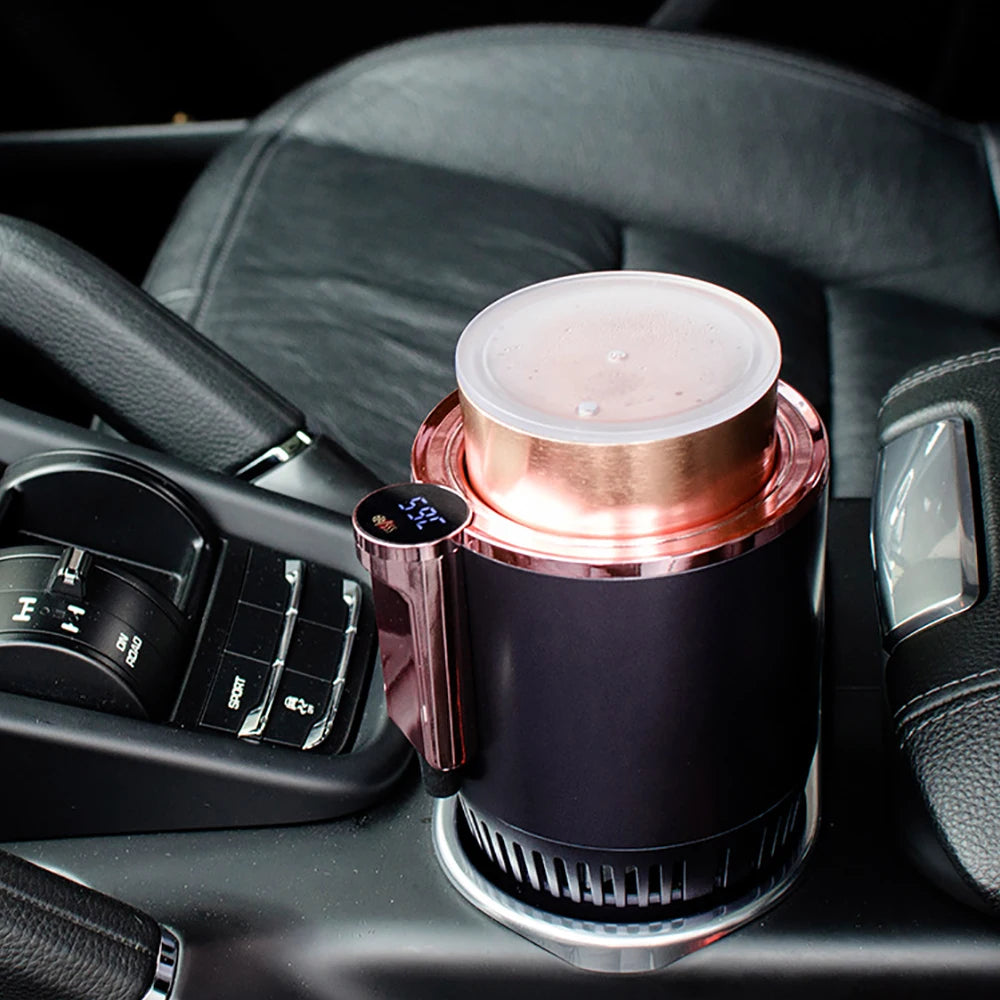 Dual Temperature Car Cup Holder - Heat & Cool