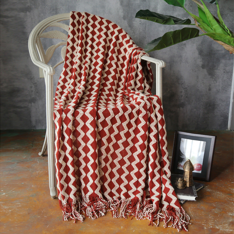 Knitted Wool Blanket
