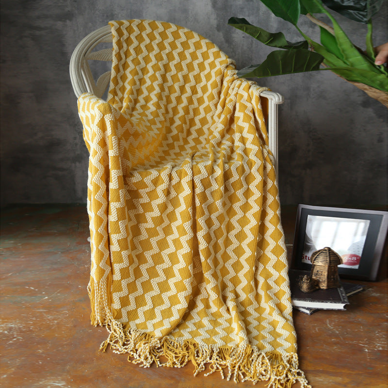 Knitted Wool Blanket