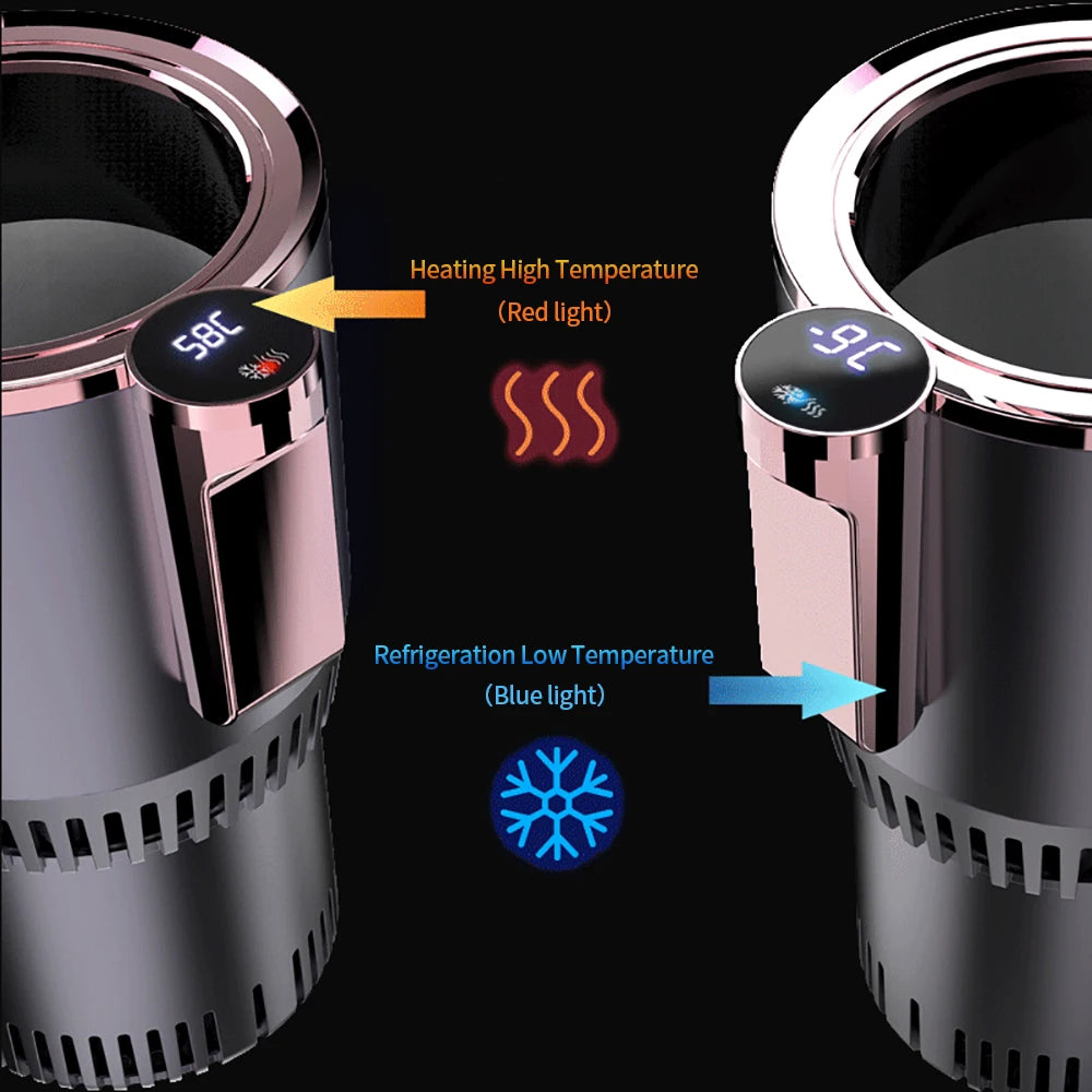 Dual Temperature Car Cup Holder - Heat & Cool